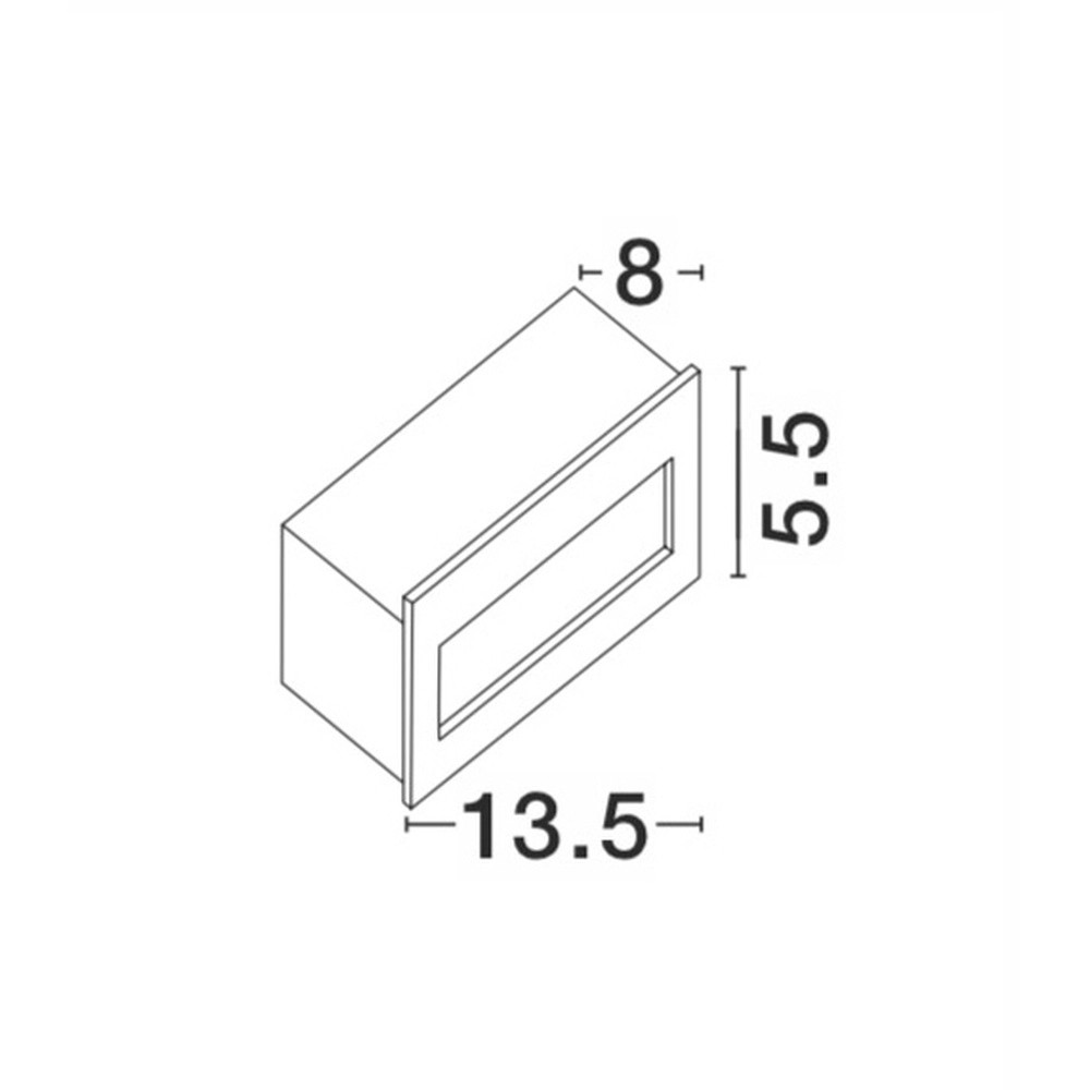 Einbauleuchte Krypton weiß 13,5cm Lyora 5212017409355