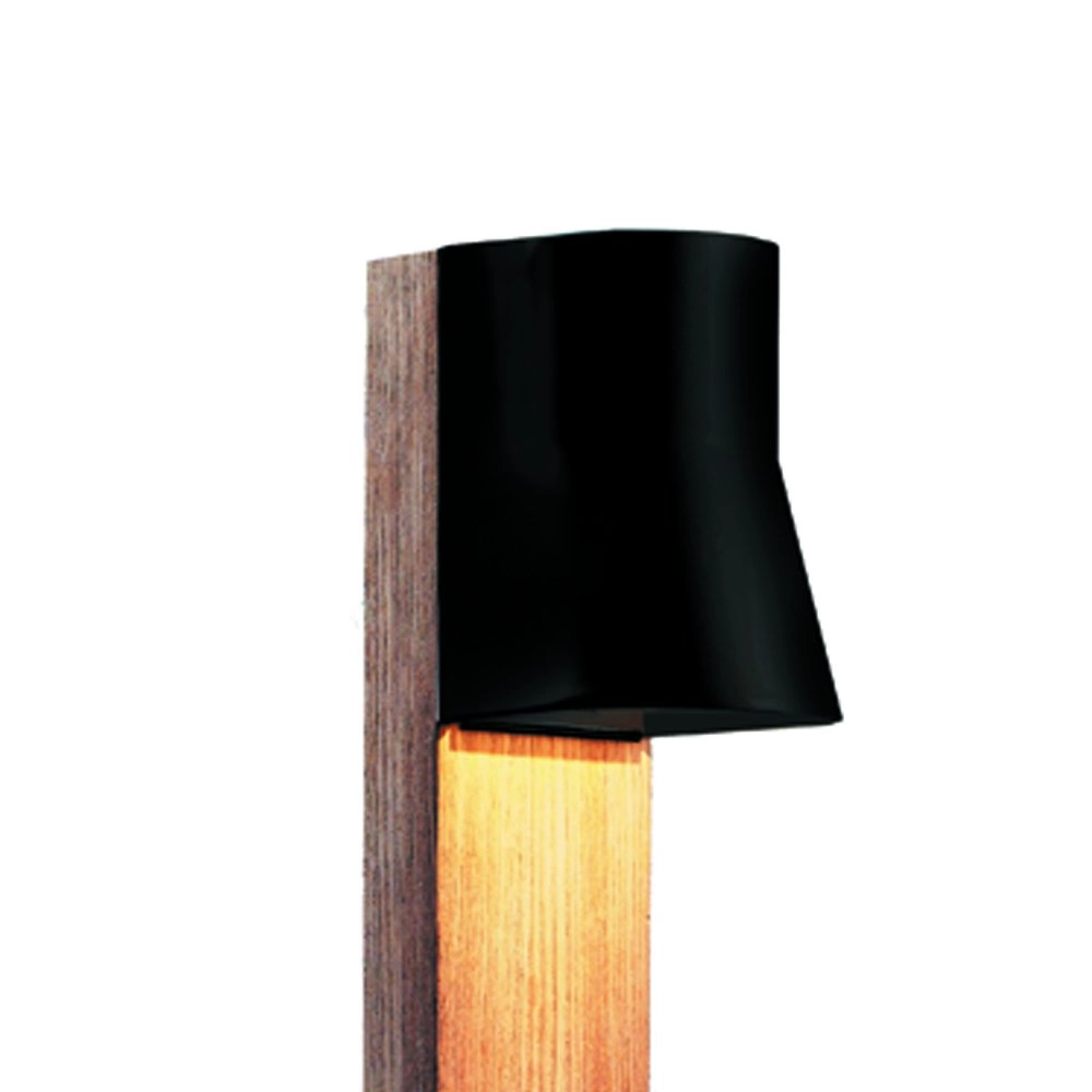 LED-Wegeleuchte Beacon Teak und schwarz Royal Botania