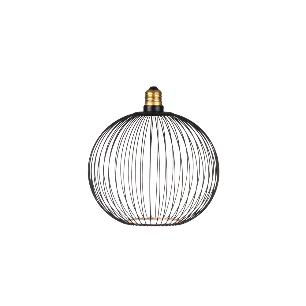 Einzigartige Lichtquelle Floating Filo schwarz - 5W - E27 - 380lm - 2200K - Ø 18cm