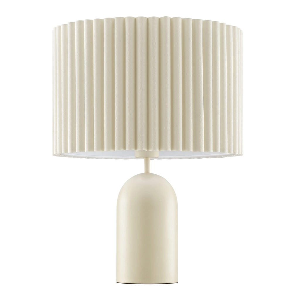 Tischlampe Velin Sandbraun Brilliant 4004353476792