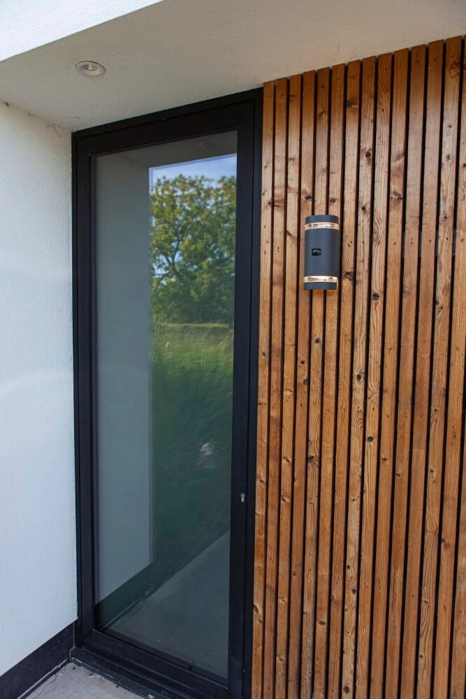 Design-Wandleuchte Focus Anthrazit mit Sensor Lutec 6939412014968
