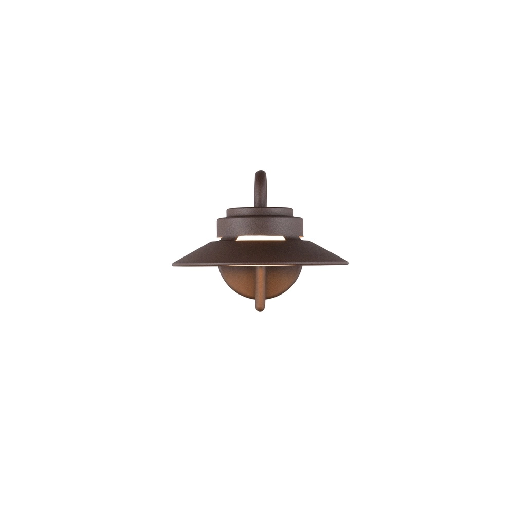 Moderne Stalllampe Atrato Rostbraun Trio 4017807691276