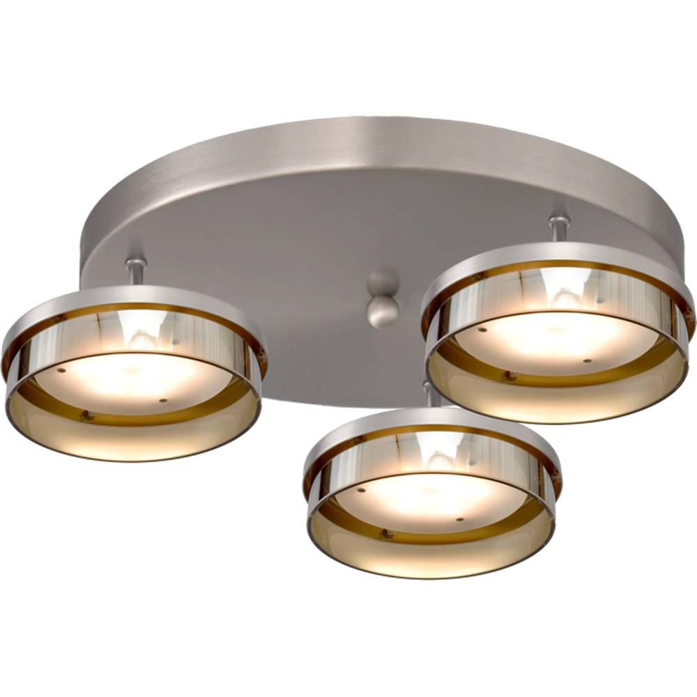 Deckenlampe Imperia 3-Leicht-Nickel