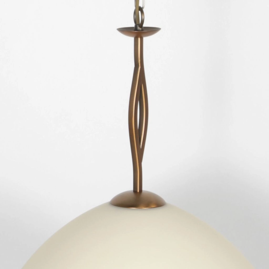 Klassische Pendellampe Anthea 1-Licht Bronze Steinhauer 8712746180220