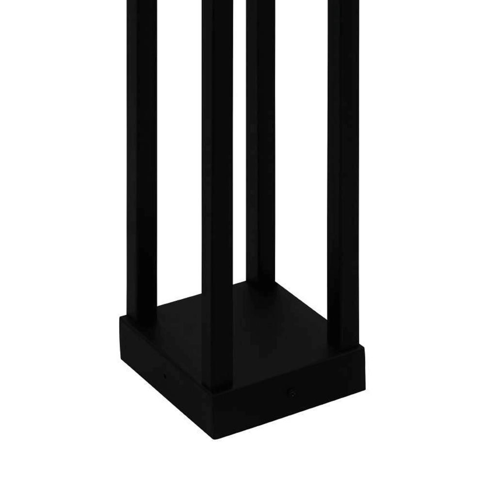 Schwarze Terrassenlampe Alamonte 3 100cm Eglo 9008606230136