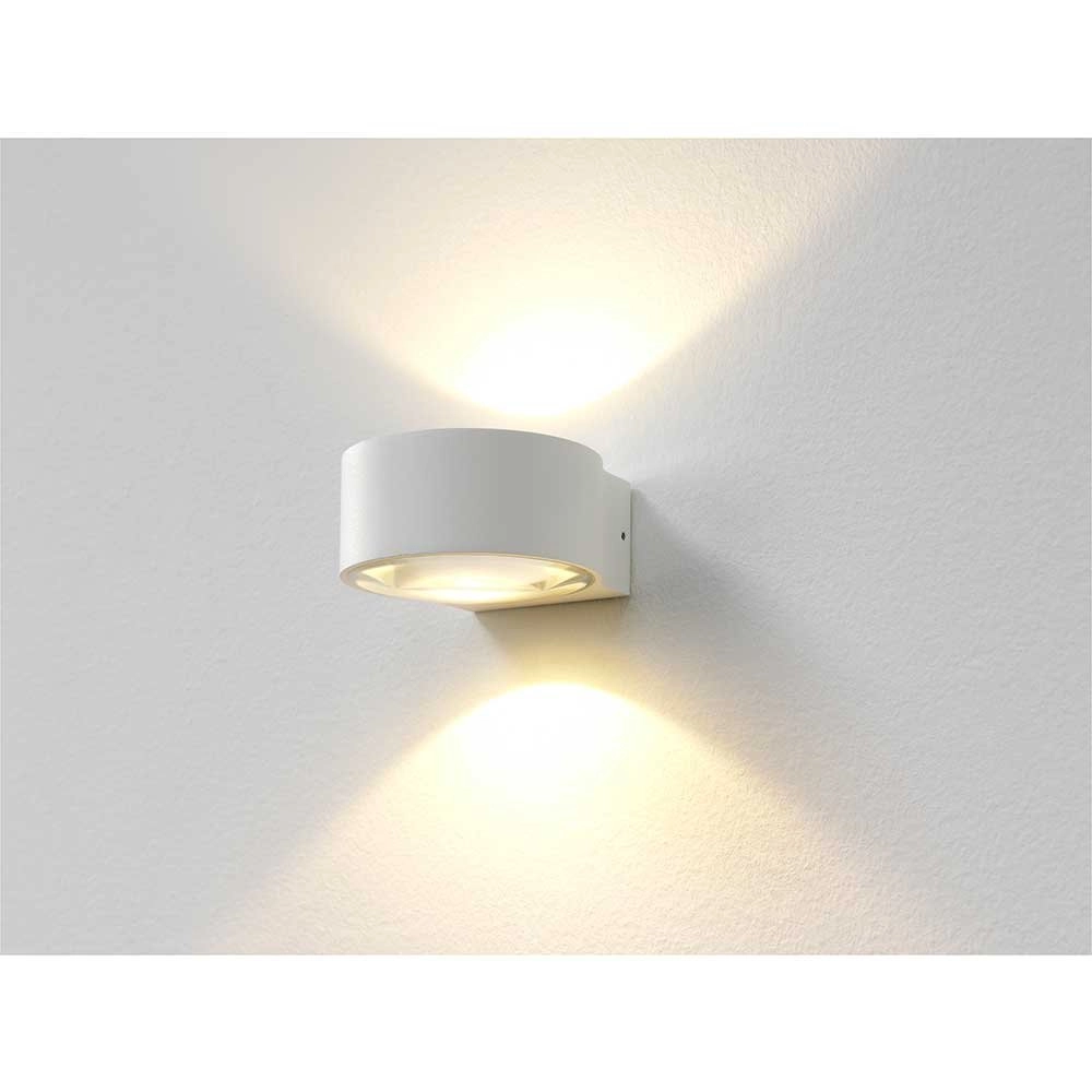 LED Wandscheinwerfer Hudson 11cm - weiß