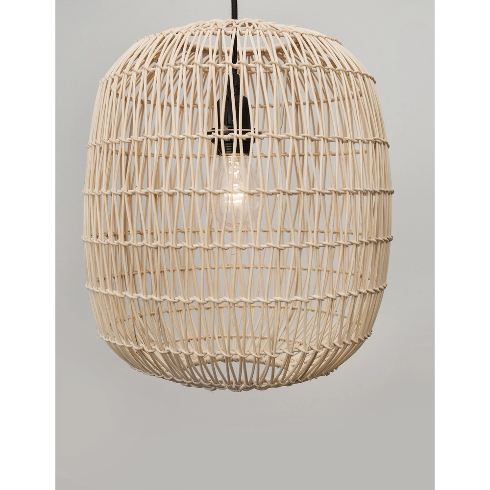 Rattan Pendelleuchte Melody Ø 30,5cm Lyora 5212017421319