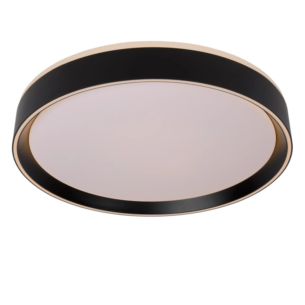 Deckenlicht Nuria Ø 40cm schwarz Lucide 5411212791771