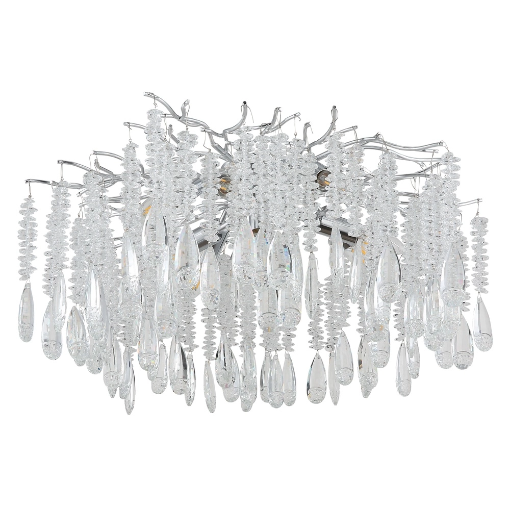 Deckenlampe Kinga silbergrau Ø 60cm Globo 9007371578979