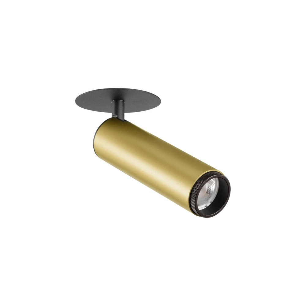 Einbaustrahler Grip! M Gold mit Schwarz 3000K SLV 4024163304450