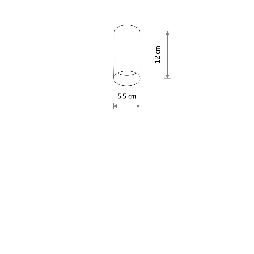 Oberflächenmontierter Spot Mono Sandbraun Lyora 5903139125321