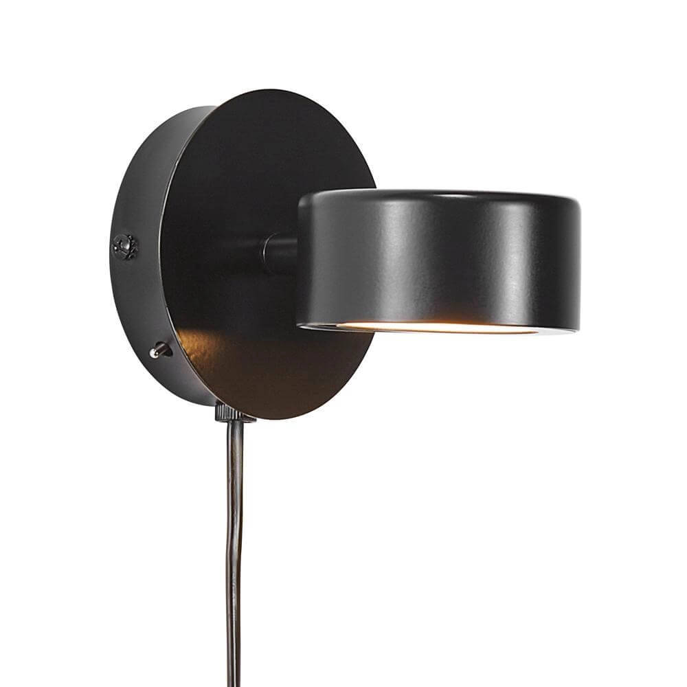 Design-Wandspot Clyde schwarz