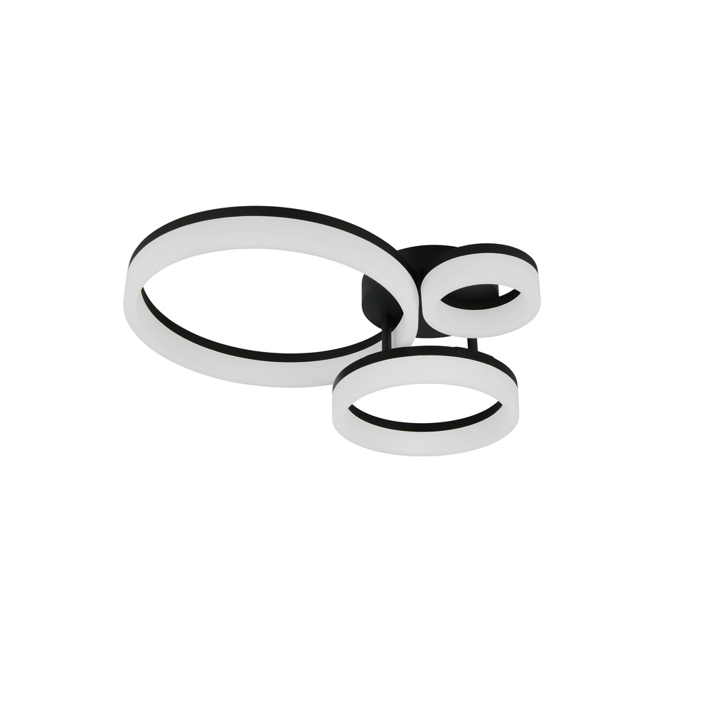Design-Deckenleuchte Scope M schwarz Trio 4017807656022