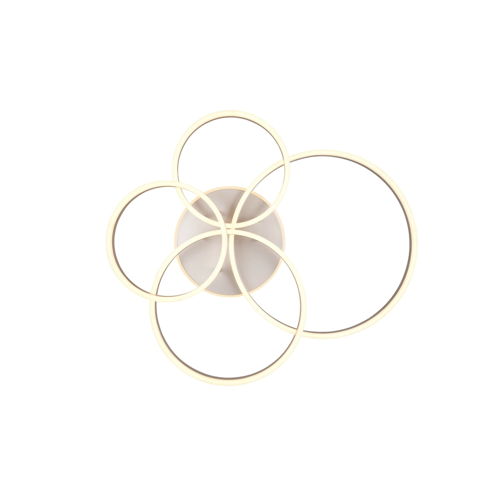 Deckenlampe Drake Nickel Modern Trio 4017807657821