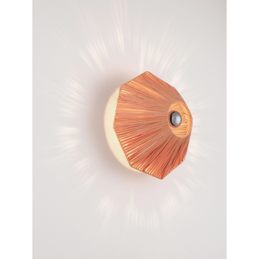 Wandlampe Elvio Terrakotta Ø 30 cm Lyora 5212017493873