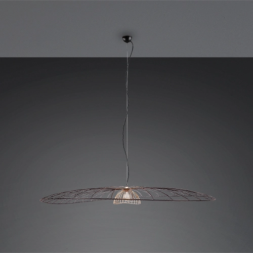 Pendellampe Lauris Ø 200cm schwarz Trio 4017807678086
