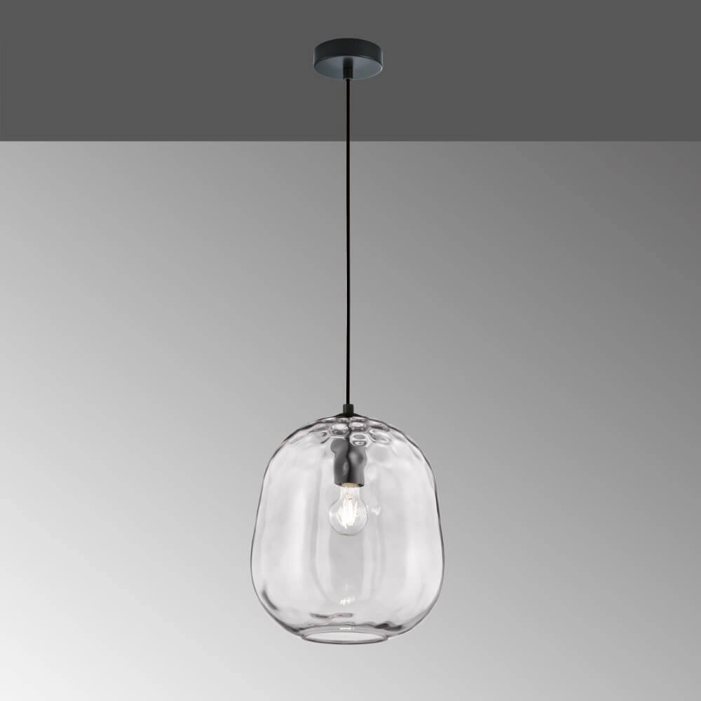 Hängelampe aus Glas Bretagne Ø 29cm Fischer & Honsel 4003694607568