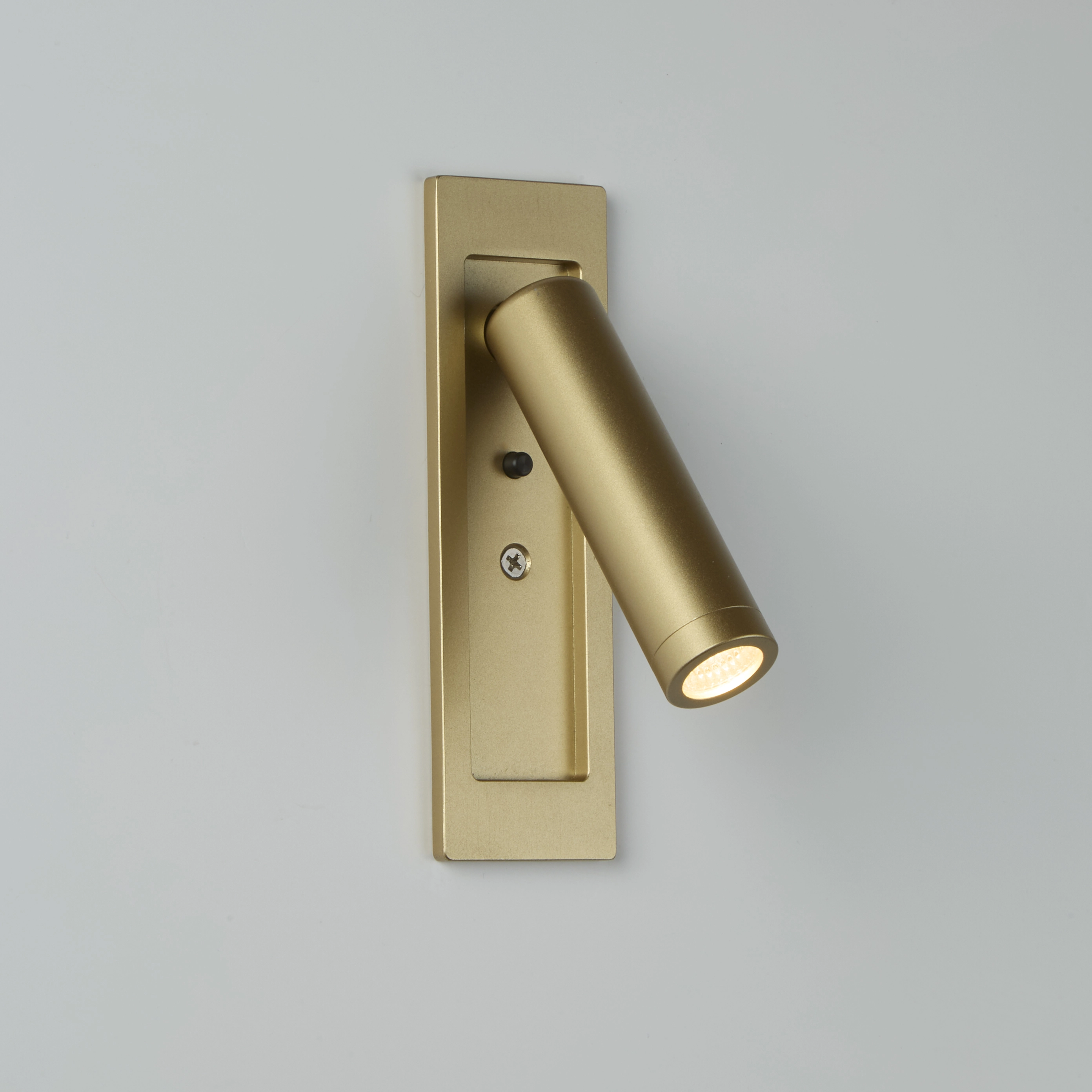 Nachttischlampe Marylebone Eingebautes Gold