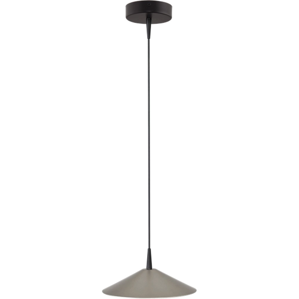Design-Pendellampe Ceppo schwarz mit Nickel Ø 22 cm