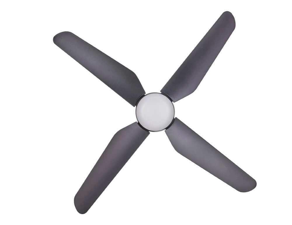 Deckenventilator mit Lampe Aria Led Ø 122cm schwarz IP55 Beacon 9333509127796