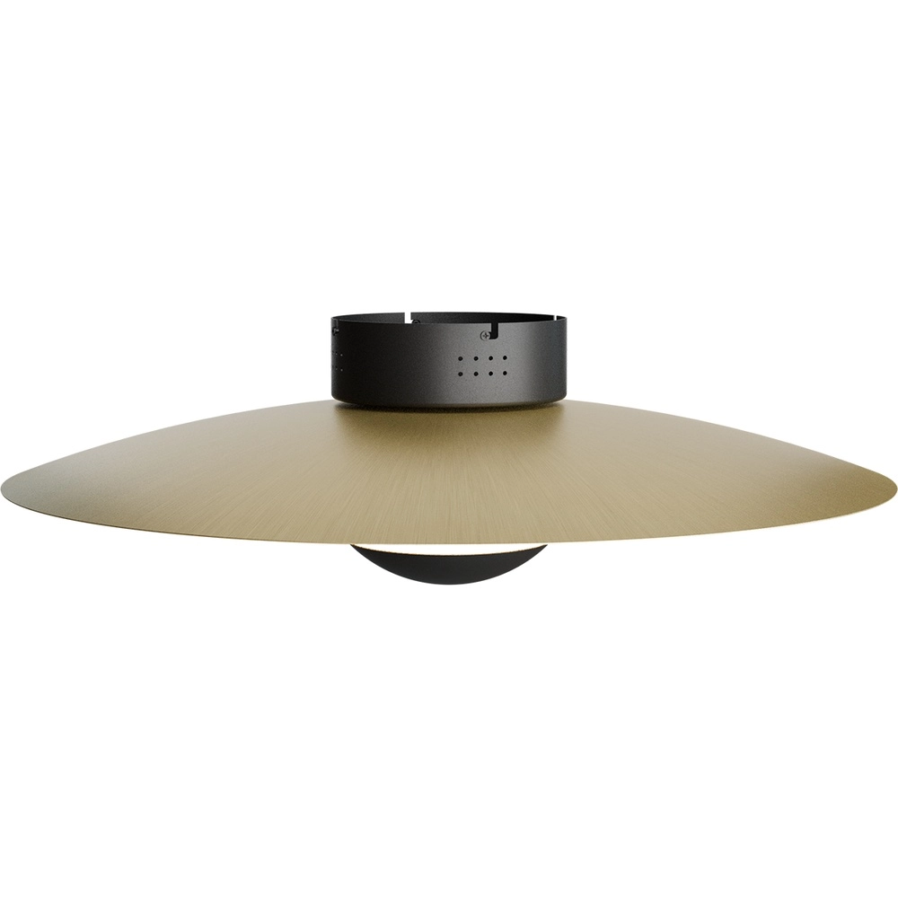 Deckenlampe Scala Ø 60 cm schwarz mit Gold Masterlight 8718121397405