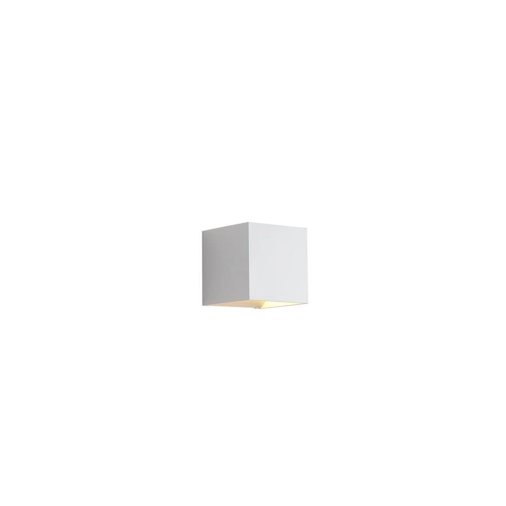 Quadratische Wandleuchte Sifor weiß Lyora 5053423285221