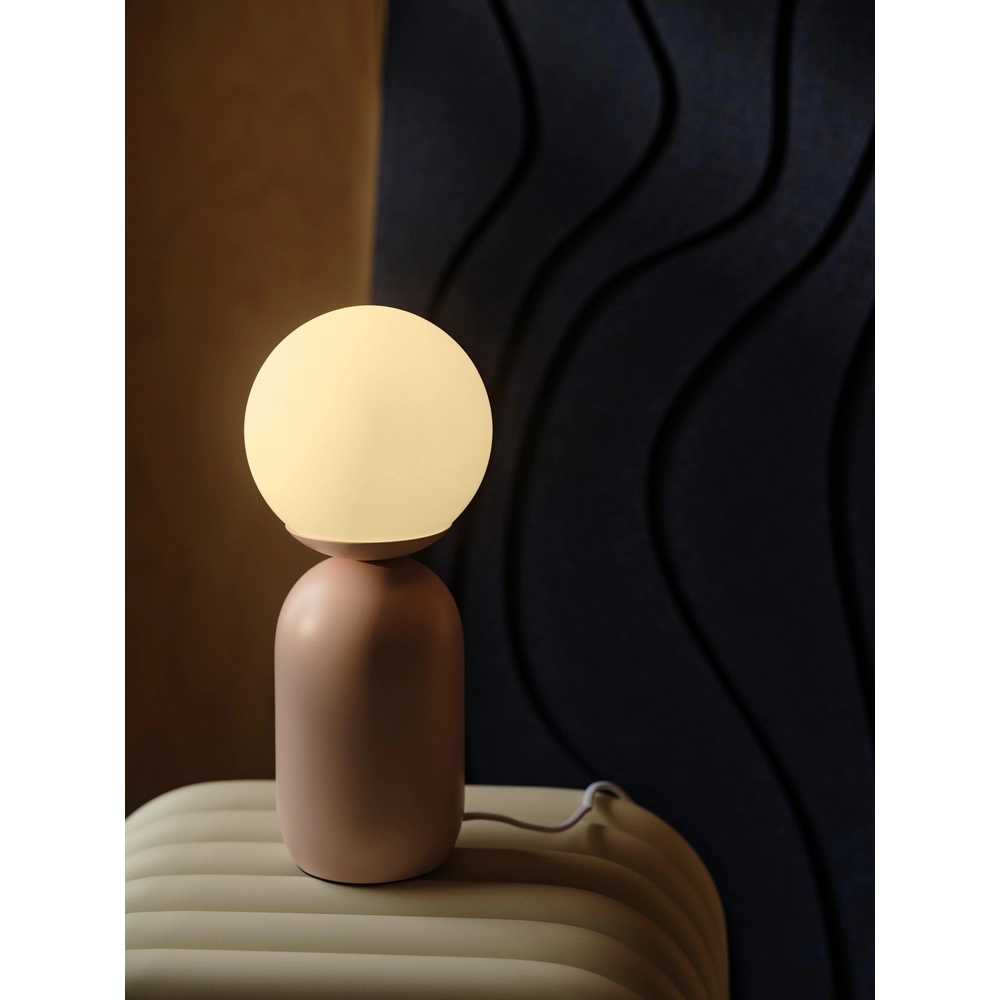 Dänische Tischlampe Notti  Staubige Rose Nordlux 5704924026942