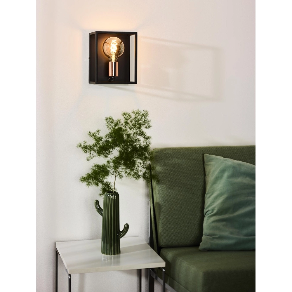 Wandlampe Arthur Schwarz Lucide 5411212082893
