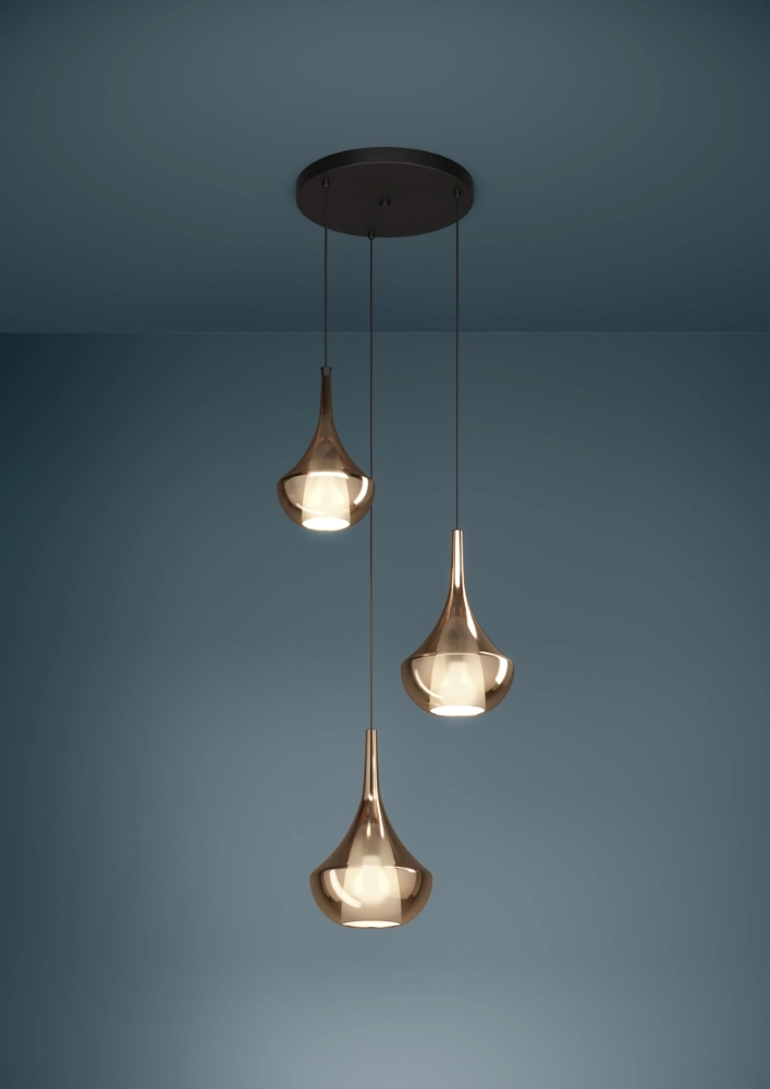 Design-Pendellampe Almoster Runde 3 Lichter Stars of Light 9008606354061