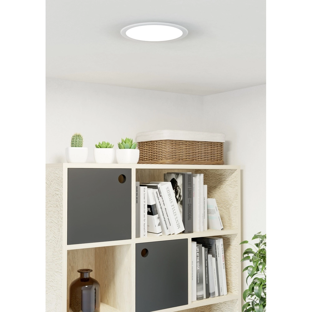 Einbaulampe Fueva 6 rund – weiß – Ø 21,6 cm Eglo 9008606330782