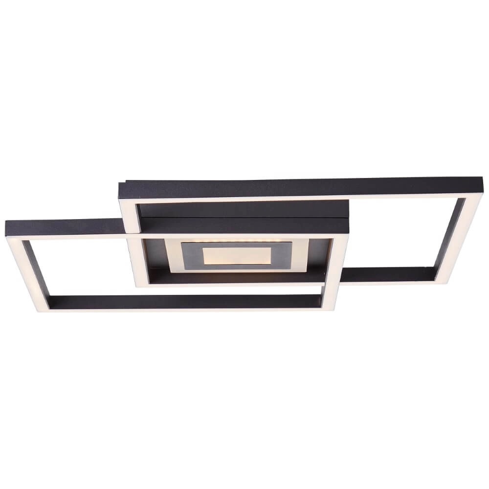 Deckenleuchte Metis 40cm schwarz Brilliant 4004353390623