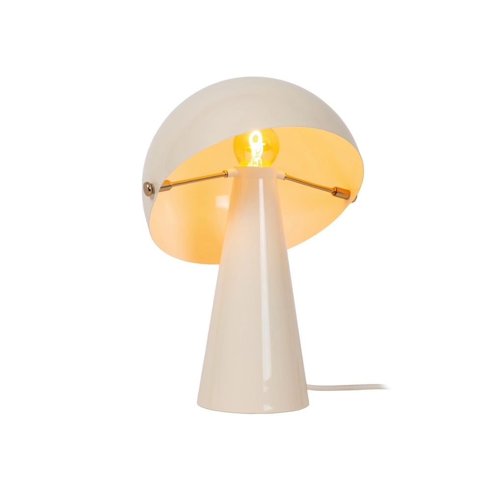 Tischlampe Barone cremefarben 23 cm Lucide Vibes 5411212650078