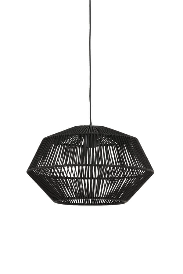 Böhmische Pendelleuchte Deya schwarz Ø 40cm Light & Living 8717807681128