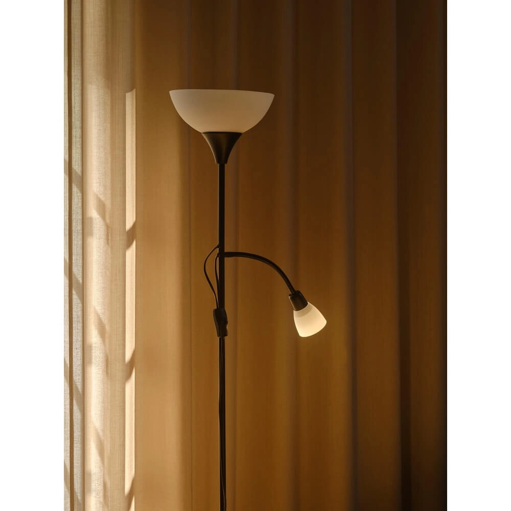 Klassische Leselampe Lauria schwarz Nordlux 5704924024634