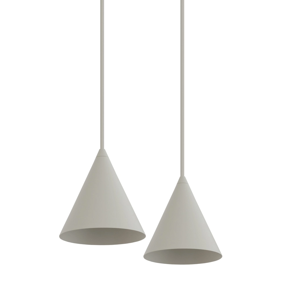 Decken- und Pendellampe Fourty Grau Lyora 5903139114516