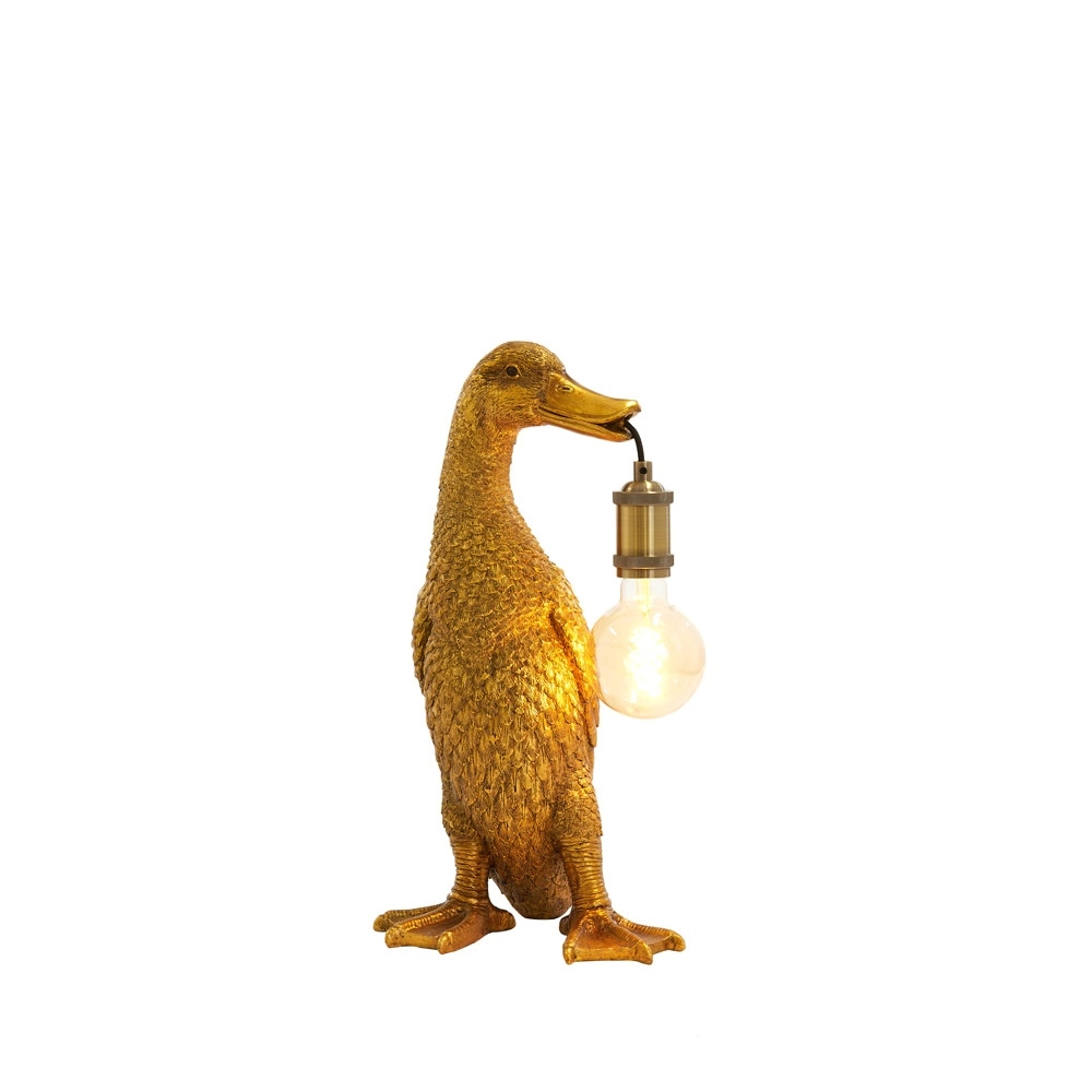 Tischlampe Duck Entenbronze 48,5 cm Light & Living 8717807675561
