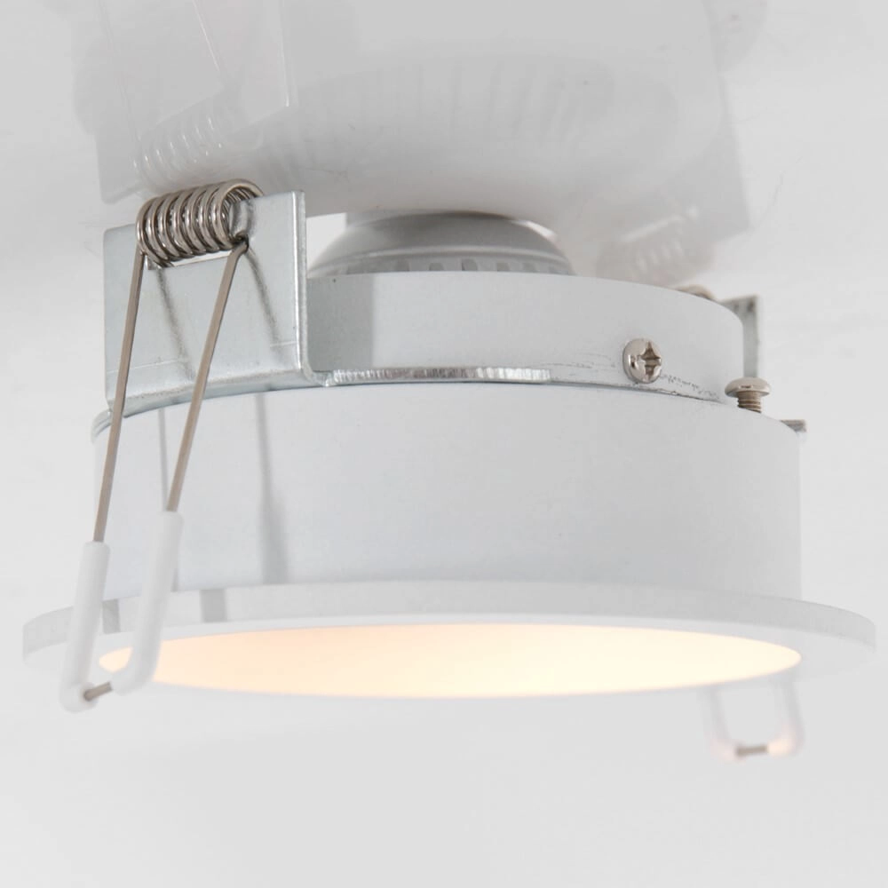 Weißer Einbaustrahler Pelite spot Ø 10cm Steinhauer 8712746152678