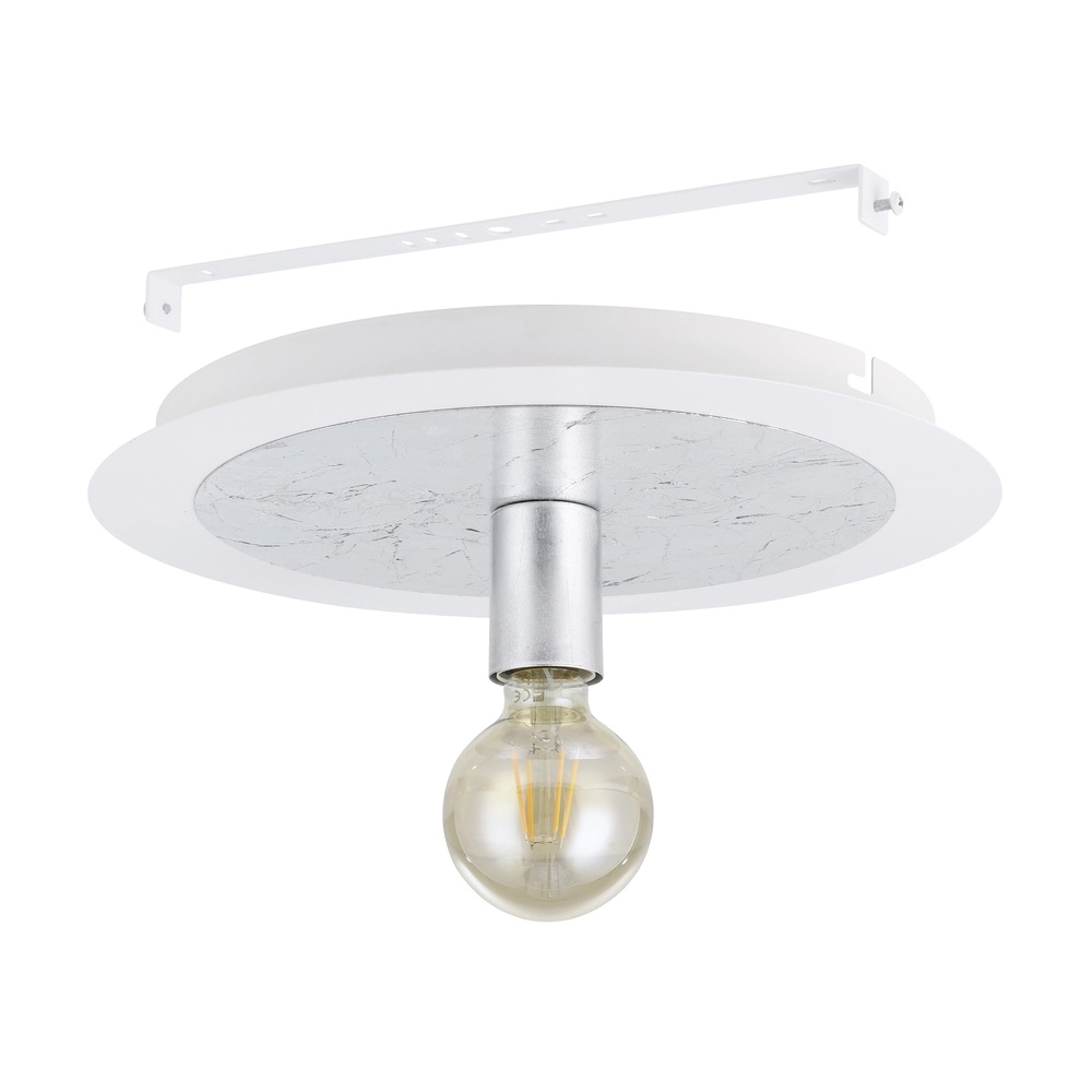 Einzigartige Deckenlampe Passano Weiß-silberne Single Eglo 9002759974947
