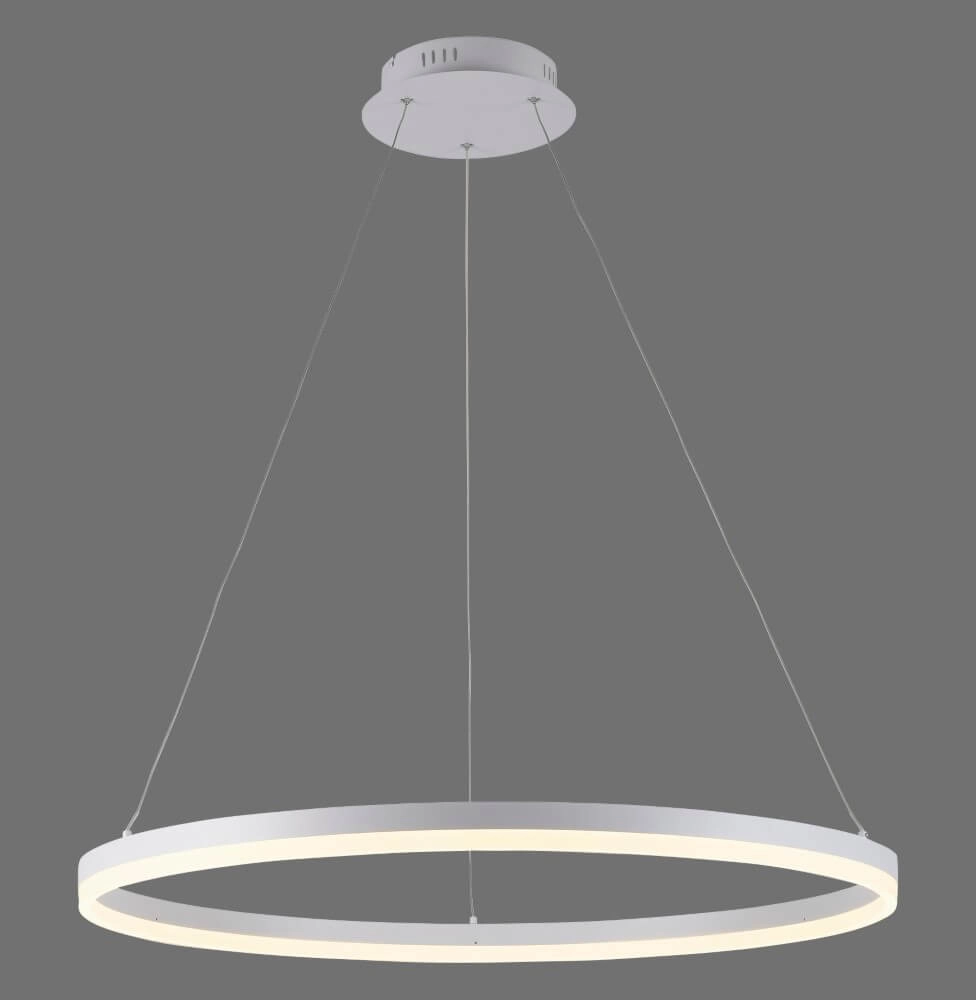 Moderne Hängelampe Titus Ø 80cm weiß Paul Neuhaus 4012248365373