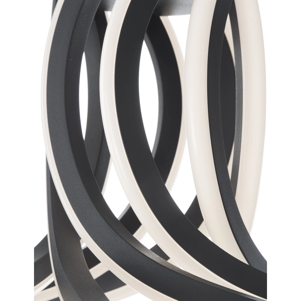 Design-Pendelleuchte Narvi S schwarz Ø 50cm Lyora 5212017424204