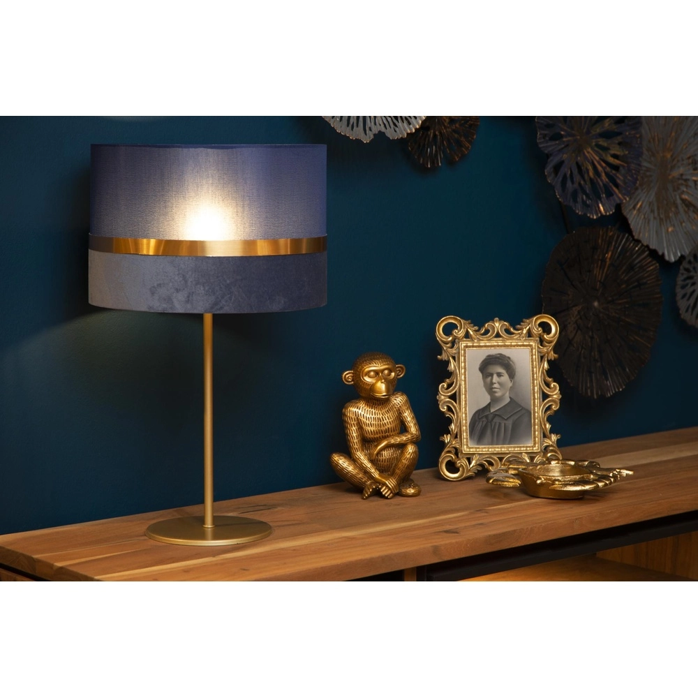 Design-Tischlampe Extravaganza Tusse blau Ø 30cm Lucide 5411212105653