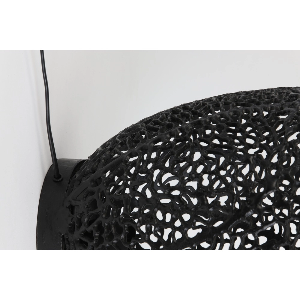 Design-Tischlampe Sinula Ø 33cm – schwarz Light & Living 8717807614515