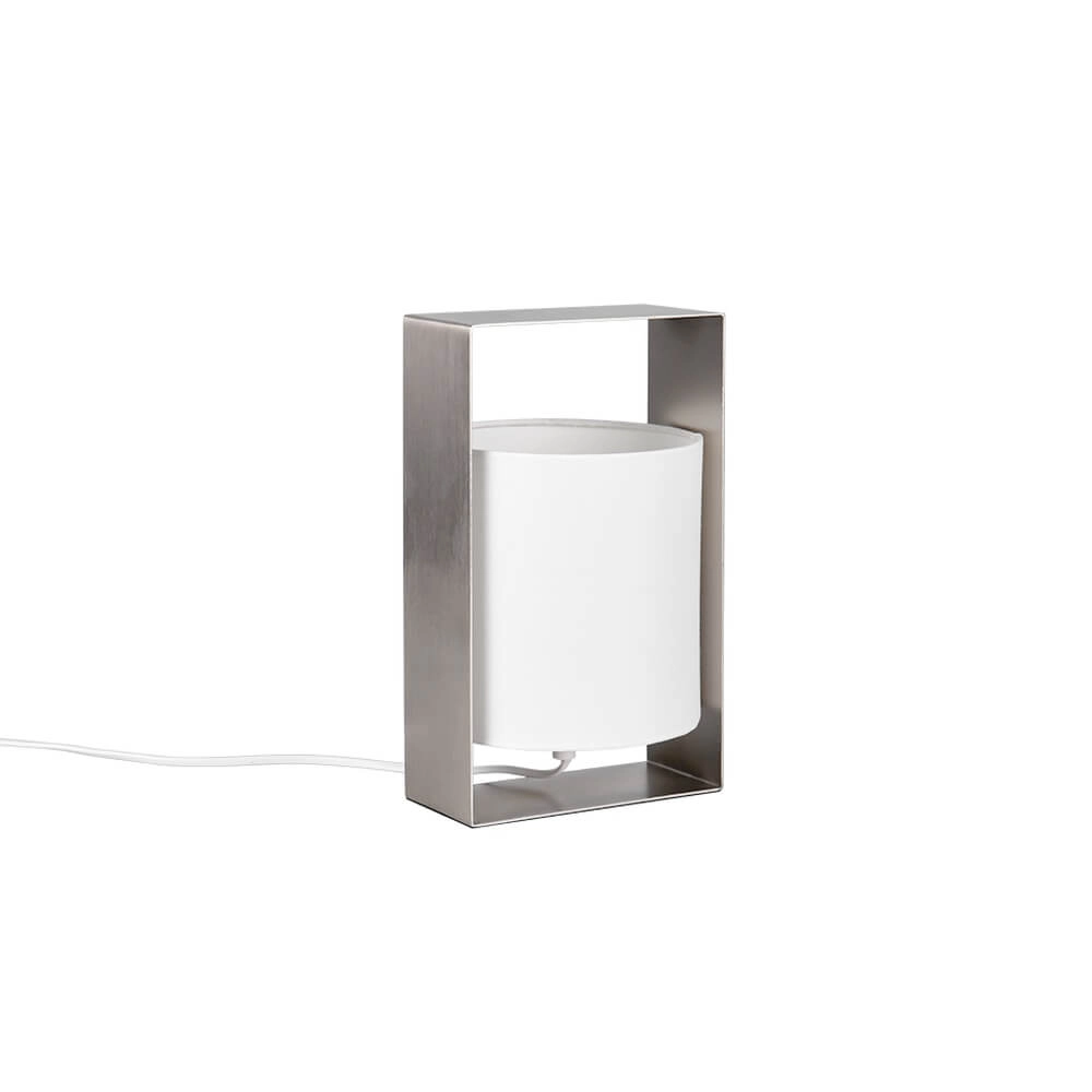 Design-Tischleuchte Pail Nickel Trio 4017807642124