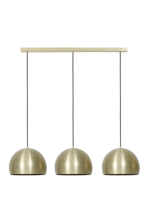 3-flammige Pendelleuchte Jaicey Gold Light & Living 8717807231088