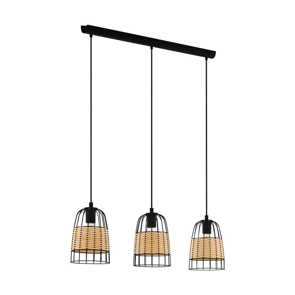 Pendelleuchte Anwick Rattan