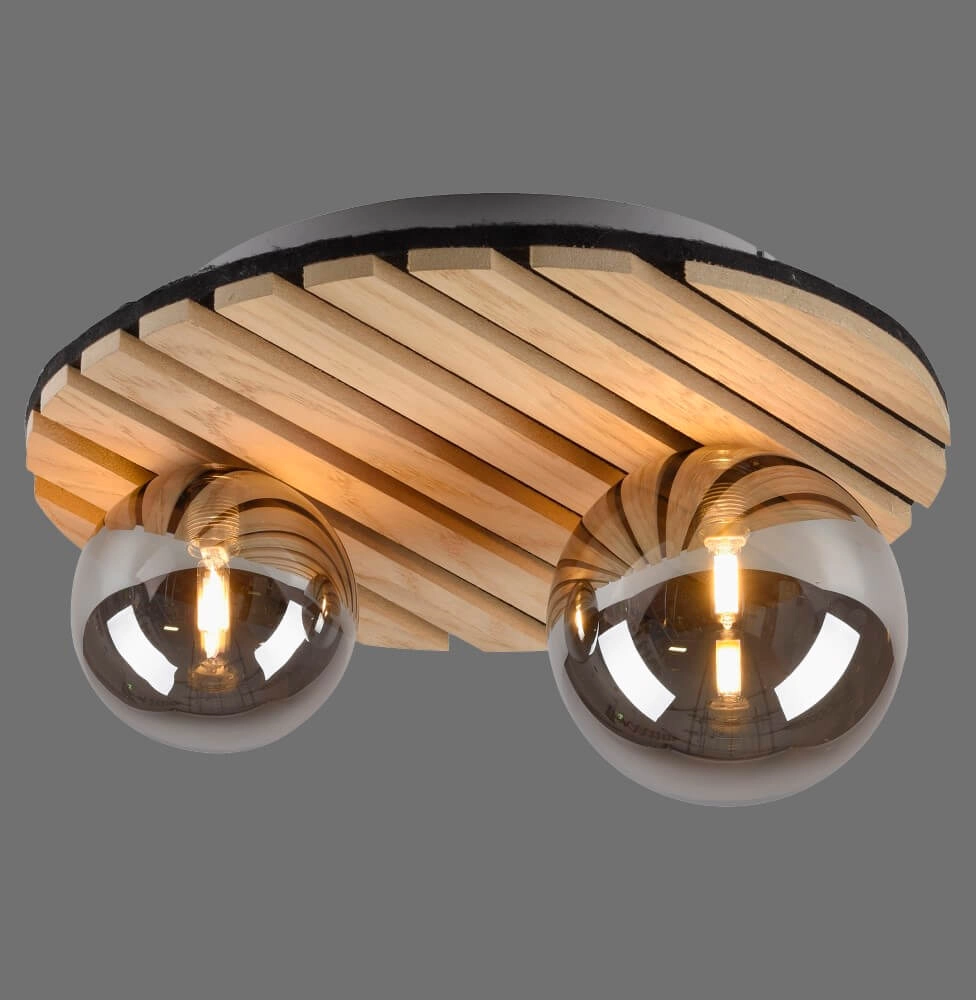 Deckenleuchte aus Holz Green Stika um Just Light 4043689004231