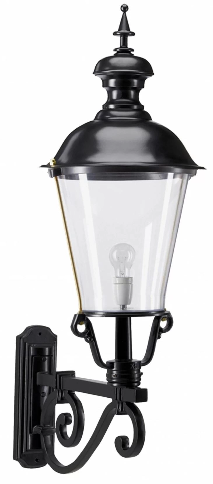Nostalgische Wandlaterne Notaris XL schwarz KS 8714732127646