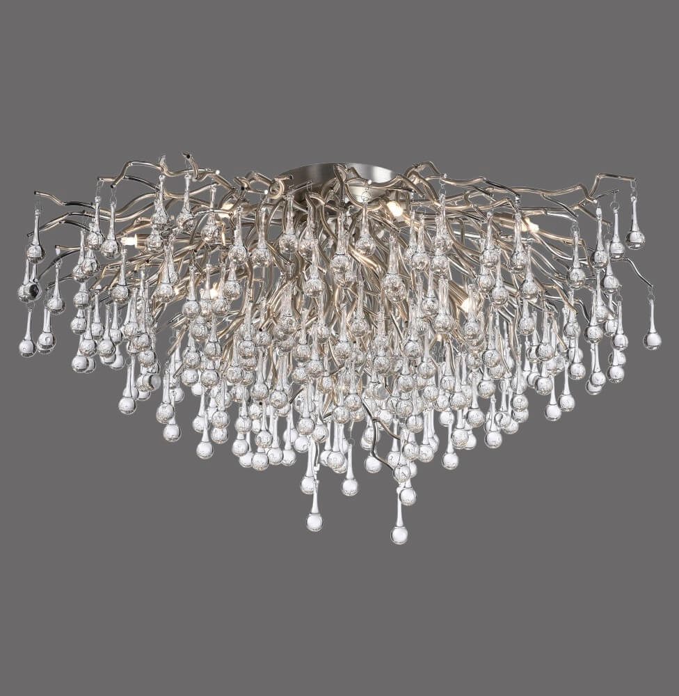 Kronleuchter Icicle Metall 100cm Paul Neuhaus 4012248352113