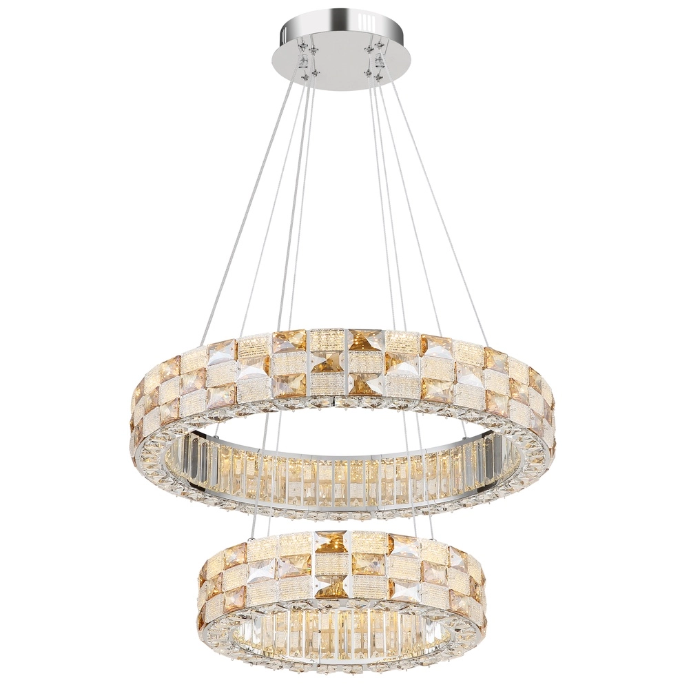 Pendellampe Lidia Chrom Globo 9007371586097