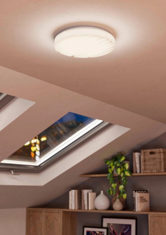Moderne LED-Deckenleuchte Ferentino Ø 28cm Eglo 9008606245055